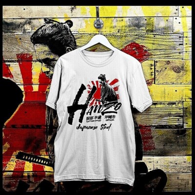 Samurai T-Shirt Bushido Code Ronin Hanzo Sword Hara-kiri Warrior Katana S-2XL 