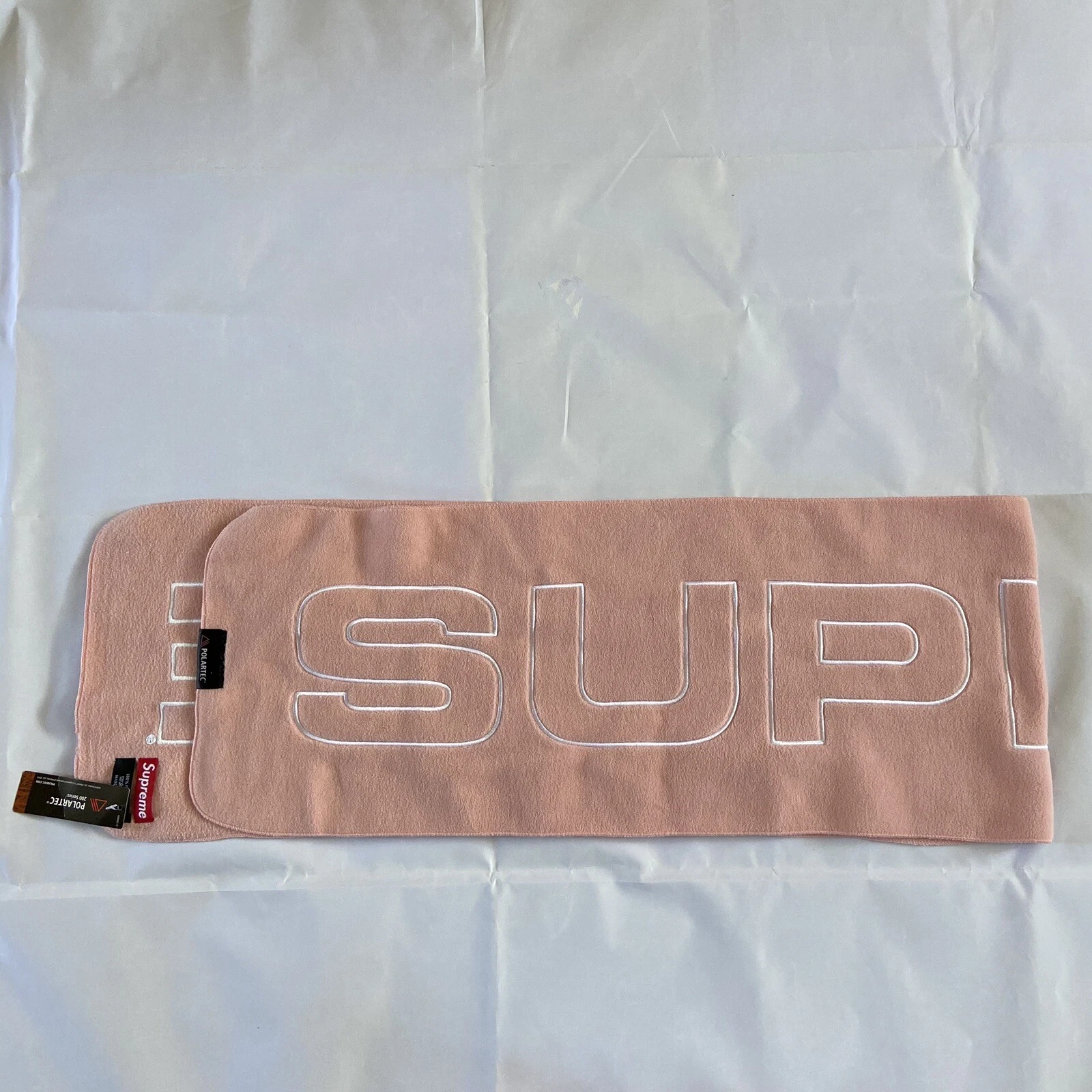 Écharpe Supreme Polartec rose rare