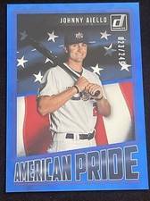2018 Panini Donruss American Pride Blue /249 Johnny Aiello #AP22
