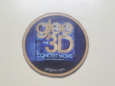 Glee 3D Movie Refrigerator Magnet Movie Television Promo GetGlue Free  Shipping