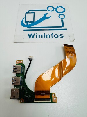 Plaque USB + Câble Toshiba Satellite L655 6050A2335001 Original