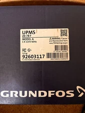 grundfos upms 20-78s model A