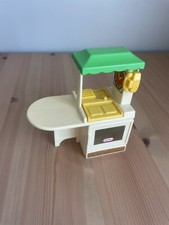 Vtg Little Tikes Dollhouse Furniture Kitchen Island Stove Sink Phone Oven Cute