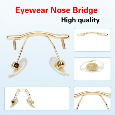 Eyewear Nose Bridge Replacement Rimless Frame Glasses Accessories High Quality