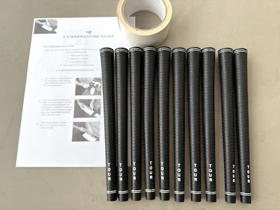 LONGRIDGE 10 x Velvet Style Golf Griffe nagelneu mit Band und Anleitung