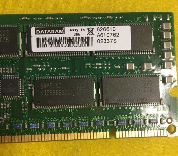 LOT OF 4: DATARAM 62661C A610762 02337S Memory - Image 3 of 4