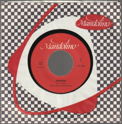   7'' 1962 RONNY Wolfgang Roloff ROCKY MONTANA BOYS Montana  Mandolino 506  EX  