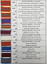 Diverse Medaille und Orden Band B&auml;nder Russland