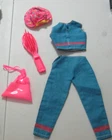 Vintage Barbie Cut & Sew Clothing Pants Outfit w/Extras VGUC
