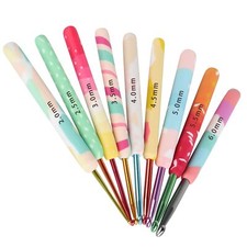 Aluminum Crochet Hooks Knitting Needles for Crocheting Knitting Yarn Craft