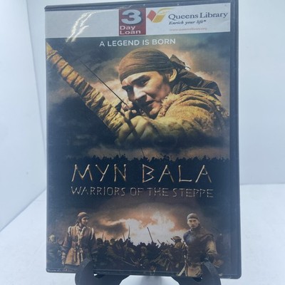 Warriors Of The Steppe - Myn Bala [DVD] - Reprint Art - Ex Library -free Ship