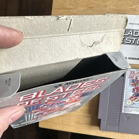 Blades Of Steel Nintendo NES 1985 Boxed Complete Working Rare Good Condition