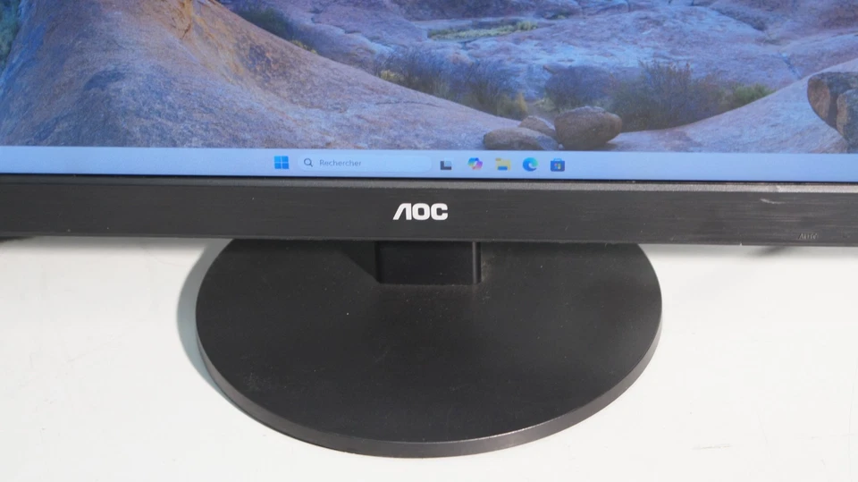 AOC Monitor m2470Swh 23.6" Full HD LED MVA 2x HDMI VGA PC 1080p 60Hz Screen - Image 3 of 4