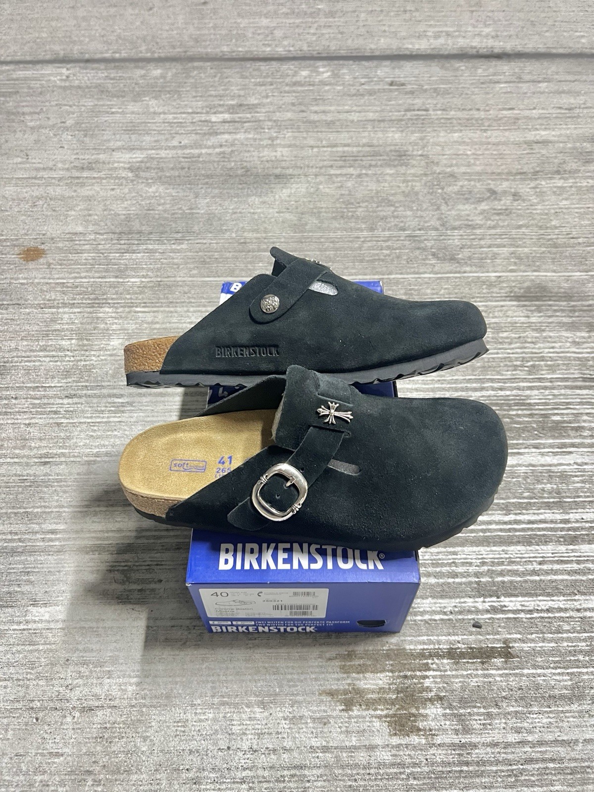 Chrome Hearts Custom Birkenstock Clogs thumbnail 2