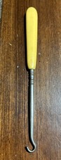 Vintage French Ivorine Celluloid Shoe Button Hook