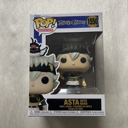 Funko Pop! Animation: Black Clover - Asta with Nero Figure #1550