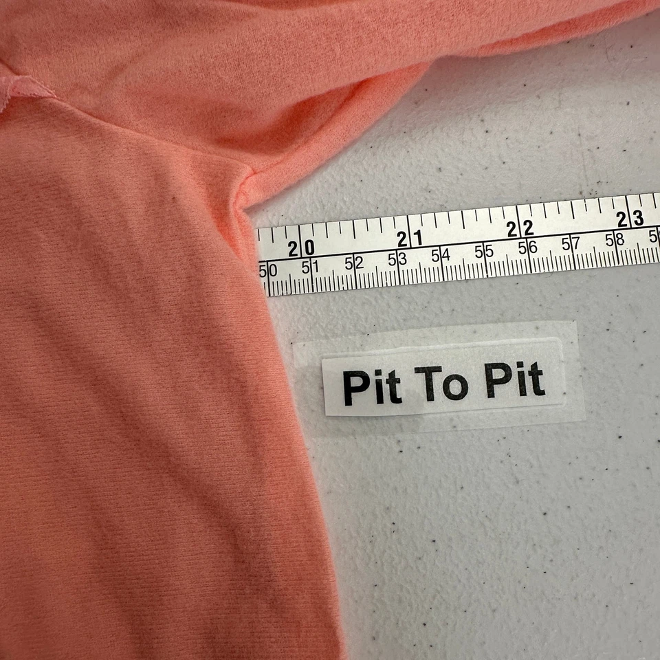 Pijama Katz Mujer M Vintage M Melocotón Bordado Peter Pan Cuello Botón Delantero Foto 4 de 4