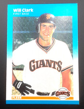1987 Fleer - Will Clark  #269