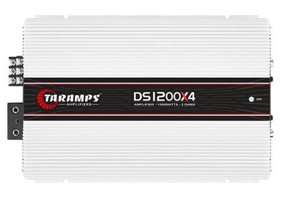 Taramps DS1200X4 - 2 Ohms/Digital Amplifier 1200 Watts Rms 4 Channels Full Range