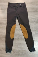 Tredstep Ireland Solo Knee Patch Breeches Grey Women's 24R