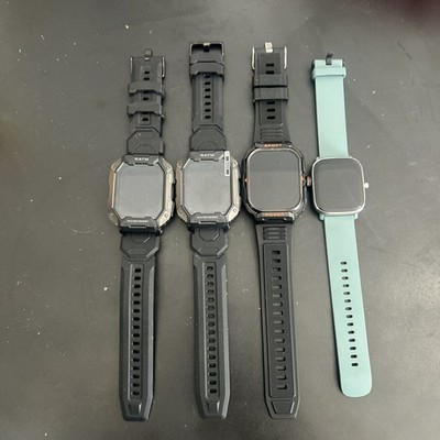 Lot of 4 Smart Watches
