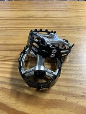 NOS Wellgo LU-393 Bear Trap Pedals 9/16” 