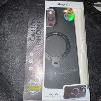 MagSafe Carbon Fiber Phone Case For 16promax