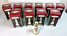 Breckenridge Twelve Days of Christmas Bell Ornaments — 1992 Mercuries (USA) READ