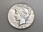 1934-S $1 PEACE SILVER ONE DOLLAR