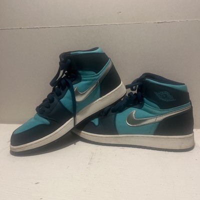 Air Jordan 1 Retro High GG Jade/Silver  Size 9.5