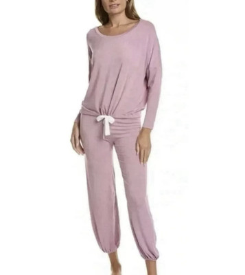 Hale Bob  2 Piece Sleepwear Pj Set Womens S Soft Drawstring NWT Lavender