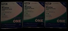 3Rugby Clear Nicotine Patch Step 1- 21 mg 7 PATCHES Boxes Exp. 8/5/26 New