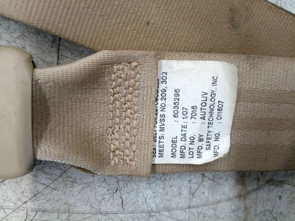 ODYSSEY 2007 Seat Belt Front 234906 Foto 3 de 4