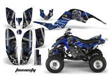 AMR Racing ATV Graphics kit Sticker Decal Compatible with Yamaha Raptor 660...