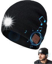 Bluetooth Beanie Hat Wireless Headphone Winter Music Hat w/ Built  In Speakers