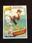 Photo of 1980 Topps #269 Dave Tobik Detroit Tigers Baseball Card