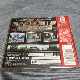 Advanced World War Millennial Empire Sega Saturn Japan Import Sealed