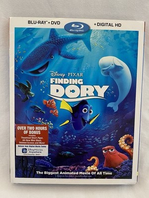 Finding Dory: Disney PIXAR] Blu-Ray/DVD + Digital ] 2 Disc Set] Factory Sealed