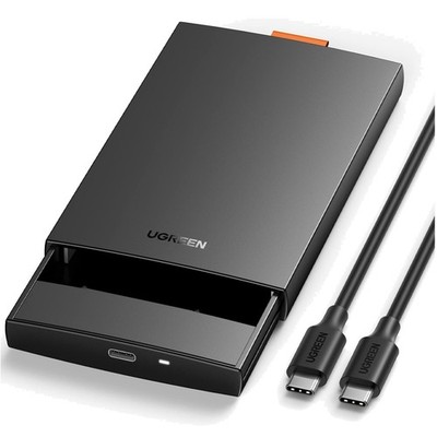 UGREEN Festplattengehäuse USB C 3.1 SATA III 2,5 Zoll SSD HDD UASP 6Gbps