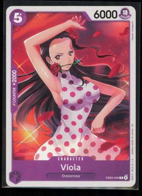 Viola EB03-030 One Piece Extra Booster: One Piece Heroines Edition Common NM