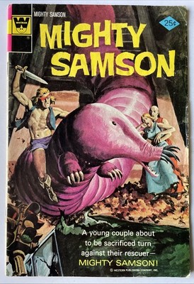 Mighty Samson #25   The Fugitives! (Whitman / Gold Key 1974) Bronze Age