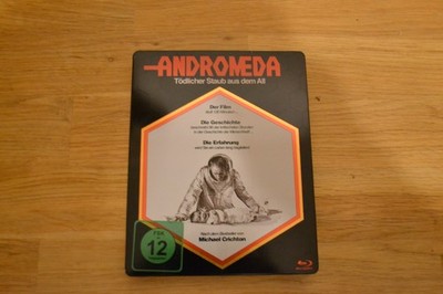Andromeda - Tödlicher Staub aus dem All - Blu-ray - Steelbook - guter Zustand