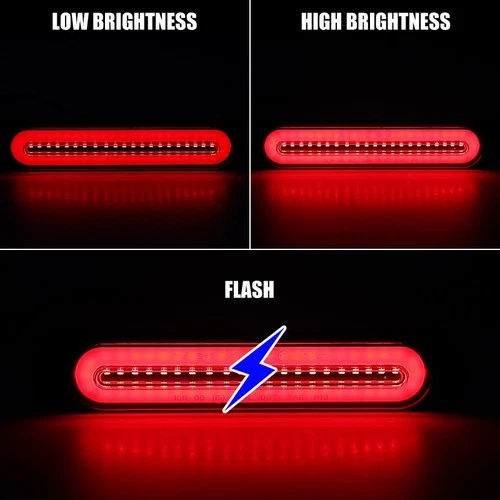 68 LED Rücklichtleiste mit sequenziellem Blinker, Brems- und Rücklicht, 12V24V - Bild 9 von 13