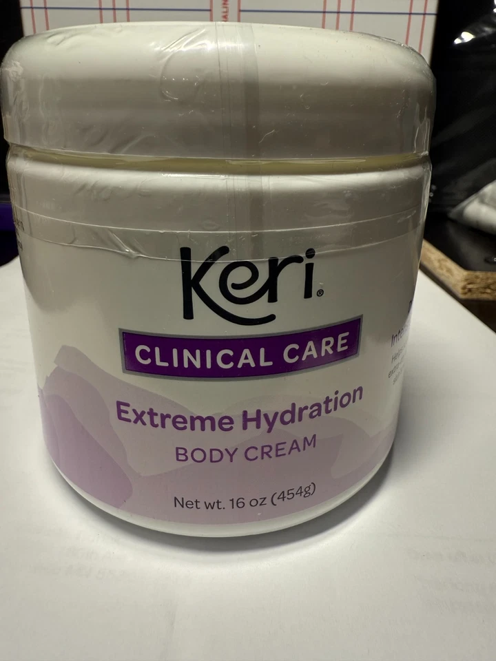 KERI CLINICAL CARE EXTREME HYDRATION BODY CREAM 16 OZ - NEW AND SEALED - Image 2 of 4