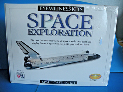 Space Shuttle Apollo Eyewitness Kits Space Exploration Space Casting Kit New F11
