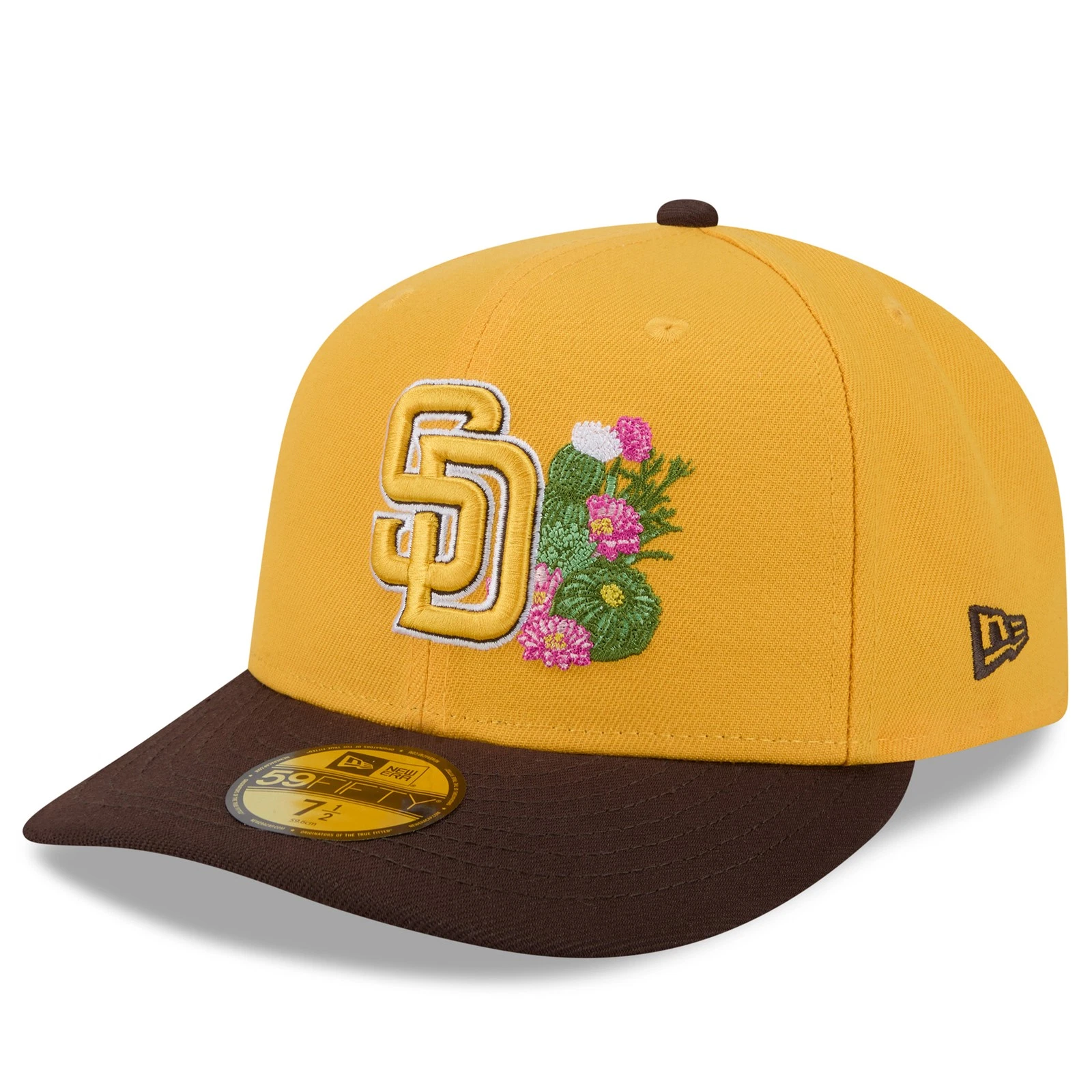 Men's New Era San Diego Padres 2026 Spring Training Fitted Embroidered Mid-Profile Cap