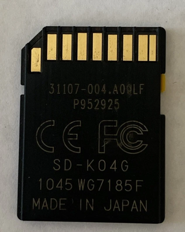 4GB Kingston SDHC SD C4 Memory Card SD4 Camera, Camcorder, Made In Japan - Image 3 of 3