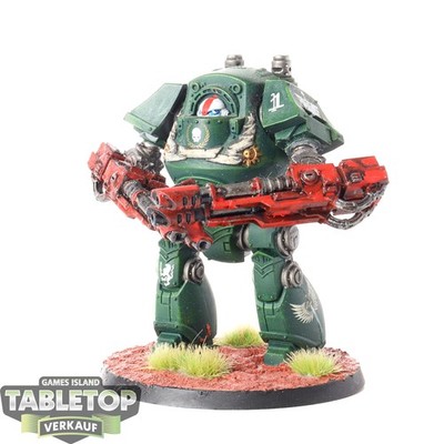 Dark Angels - Contemptor Dreadnought classic - bemalt