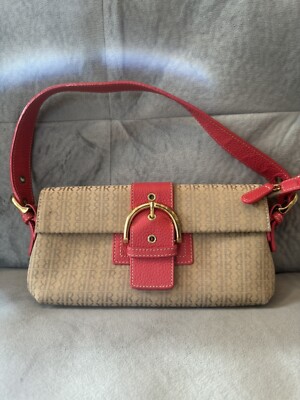 Pedro Rogado Made In Spain Grab Signature Bag Purse Handbag Clutch