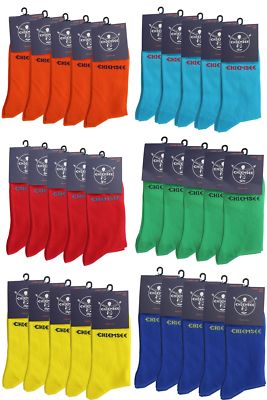 Chiemsee 4 Paar farbige Herrensocken Socken Businessscken Herren Gr 39 42 43 46